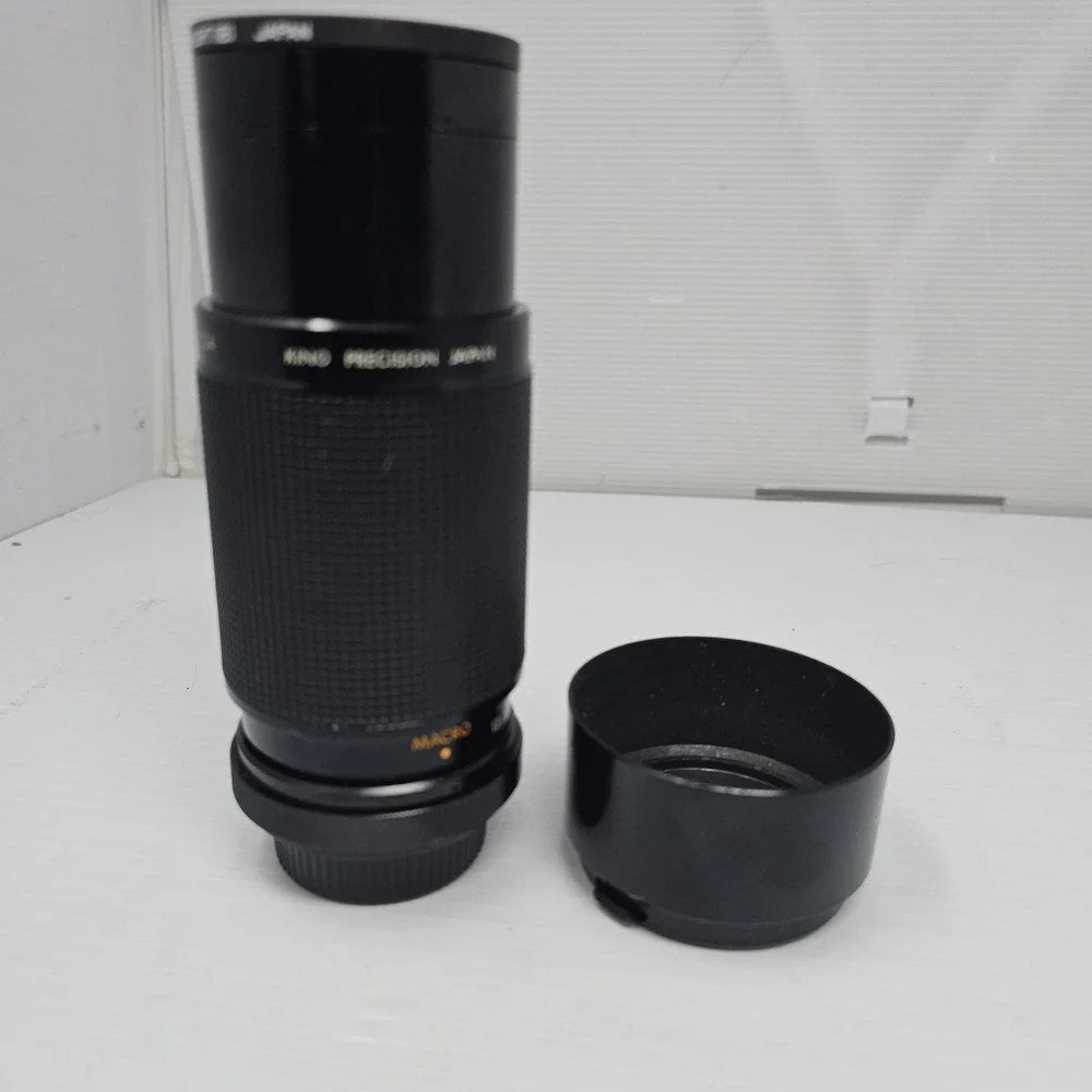 Kiron Tele Zoom‎ Camera Lens 80-200mm f/4 - 1:4 With Filter Shylight & Hood